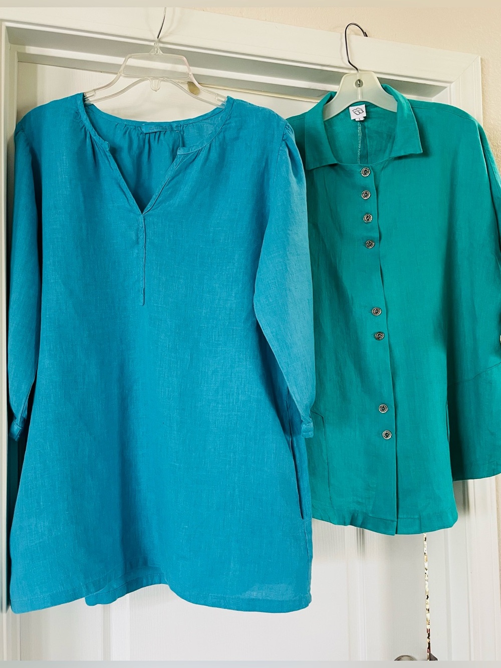 Two Cool Linen Tunics
